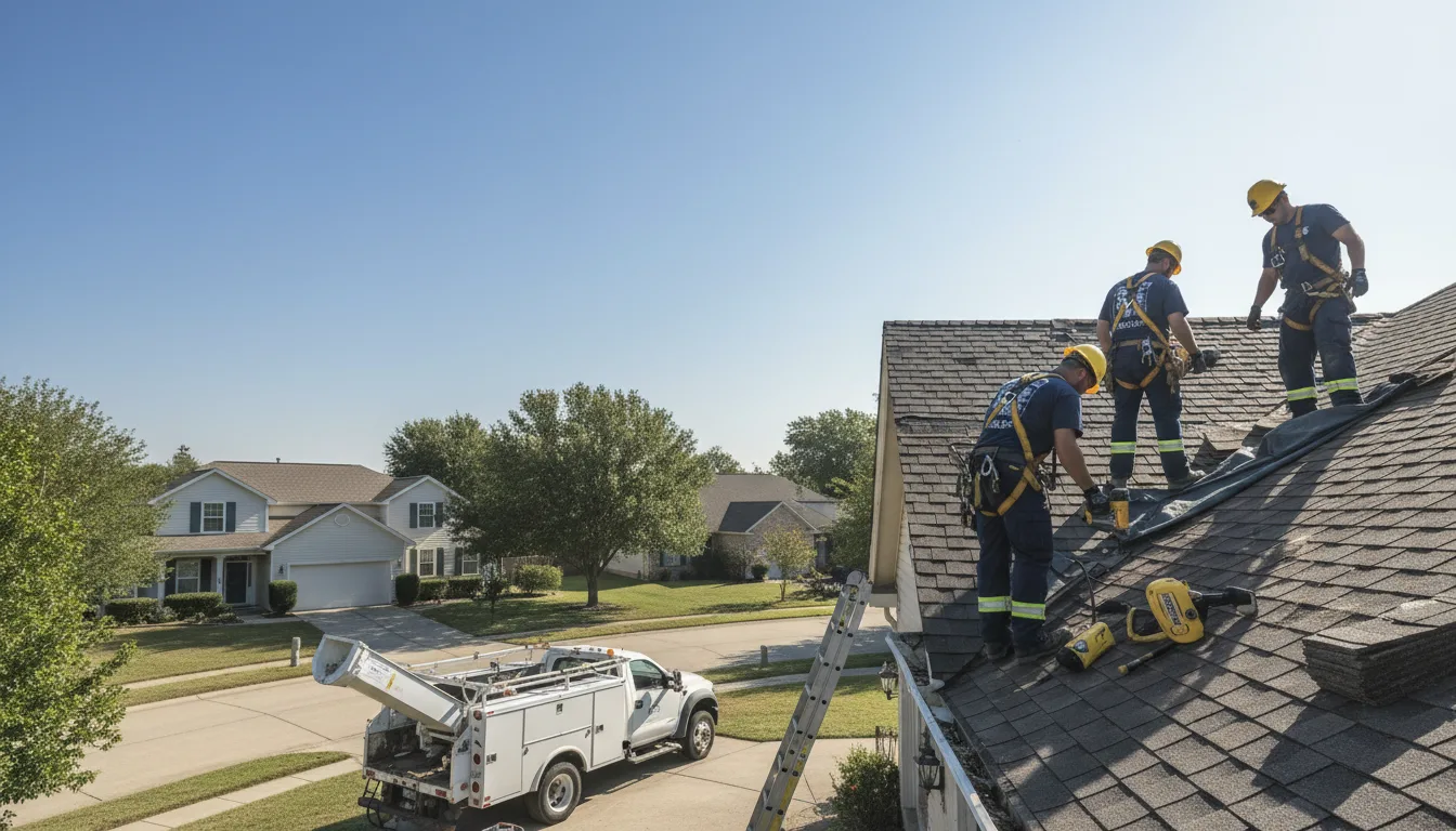 Hail Damage Roof Repair in Guys Mills, PA
